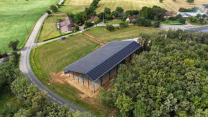 hangar agricole stabulation brebis avec panneaux photovoltaïques Tarn-et-Garonne